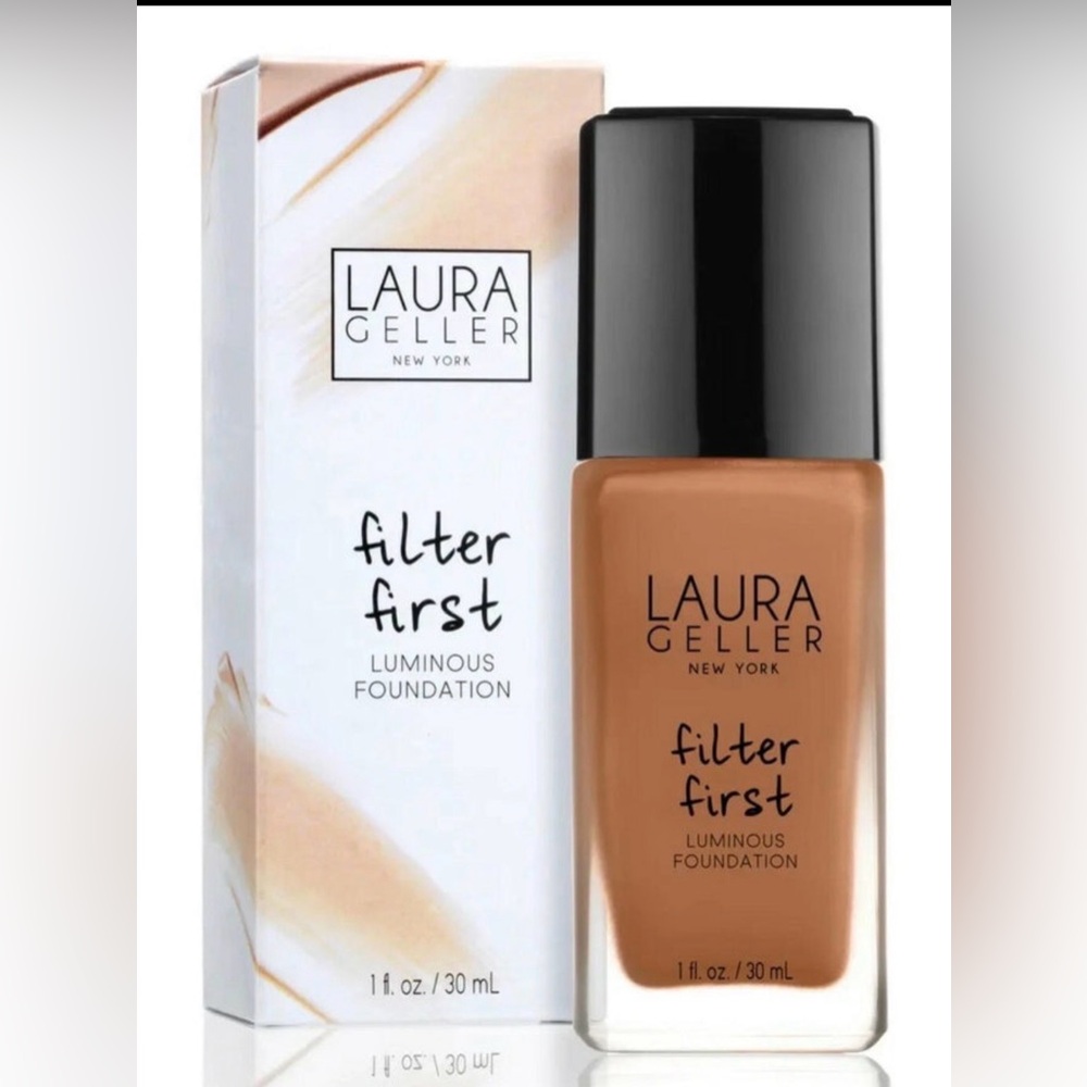 ✨ Laura Geller Filter First Luminous Foundation – Pecan | Flawless Glow Finish ✨